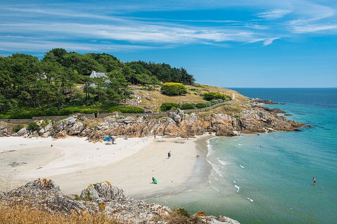 France, Finistere, Aven Country, Nevez, Rospico beach\n