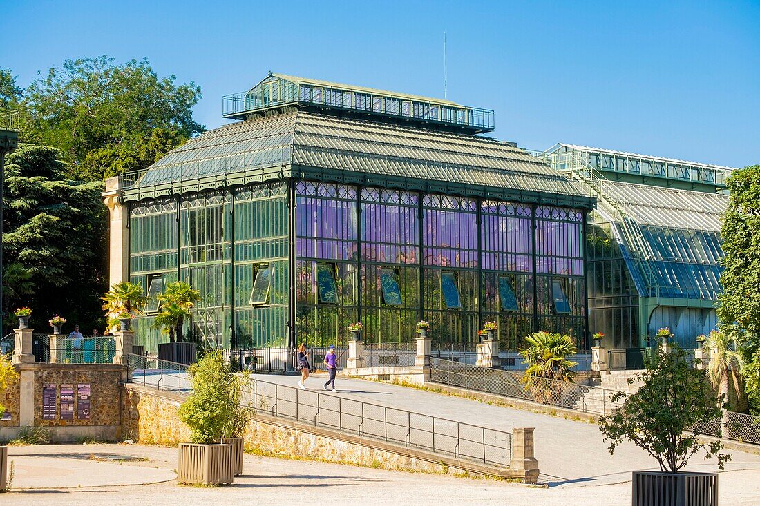 France, Paris, the Jardin des Plantes, greenhouses\n