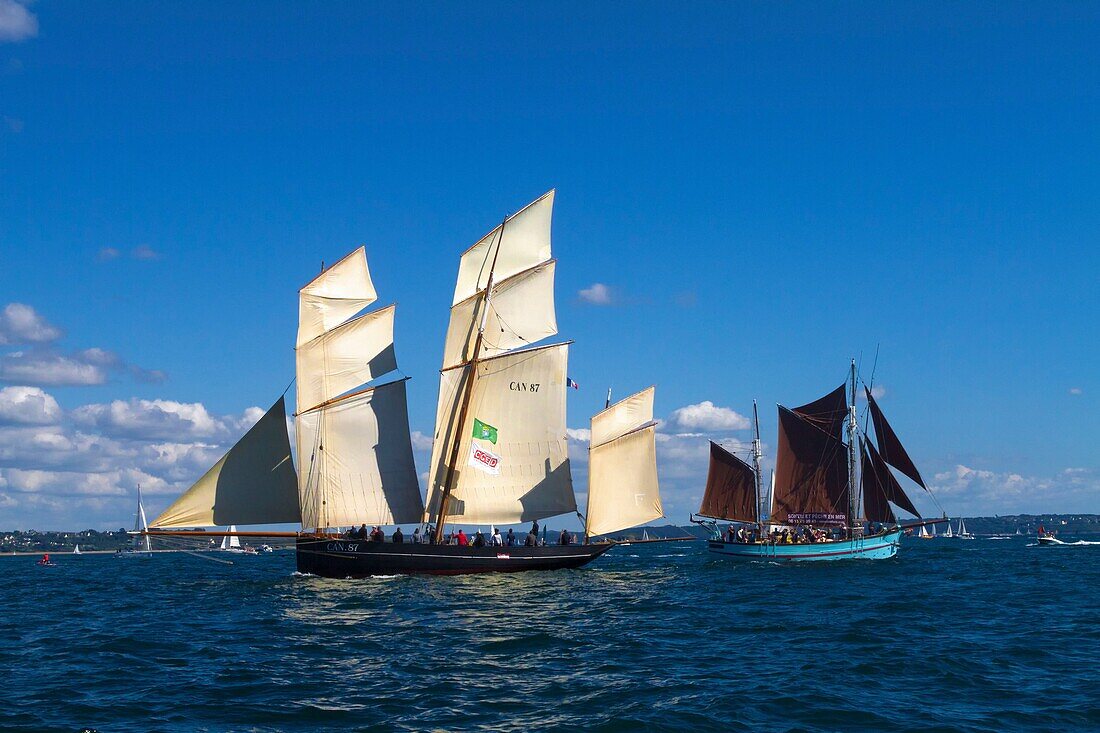 France, Finistère, Brest, LA CANCALAISE France Brest International Maritime Festival 2016\n