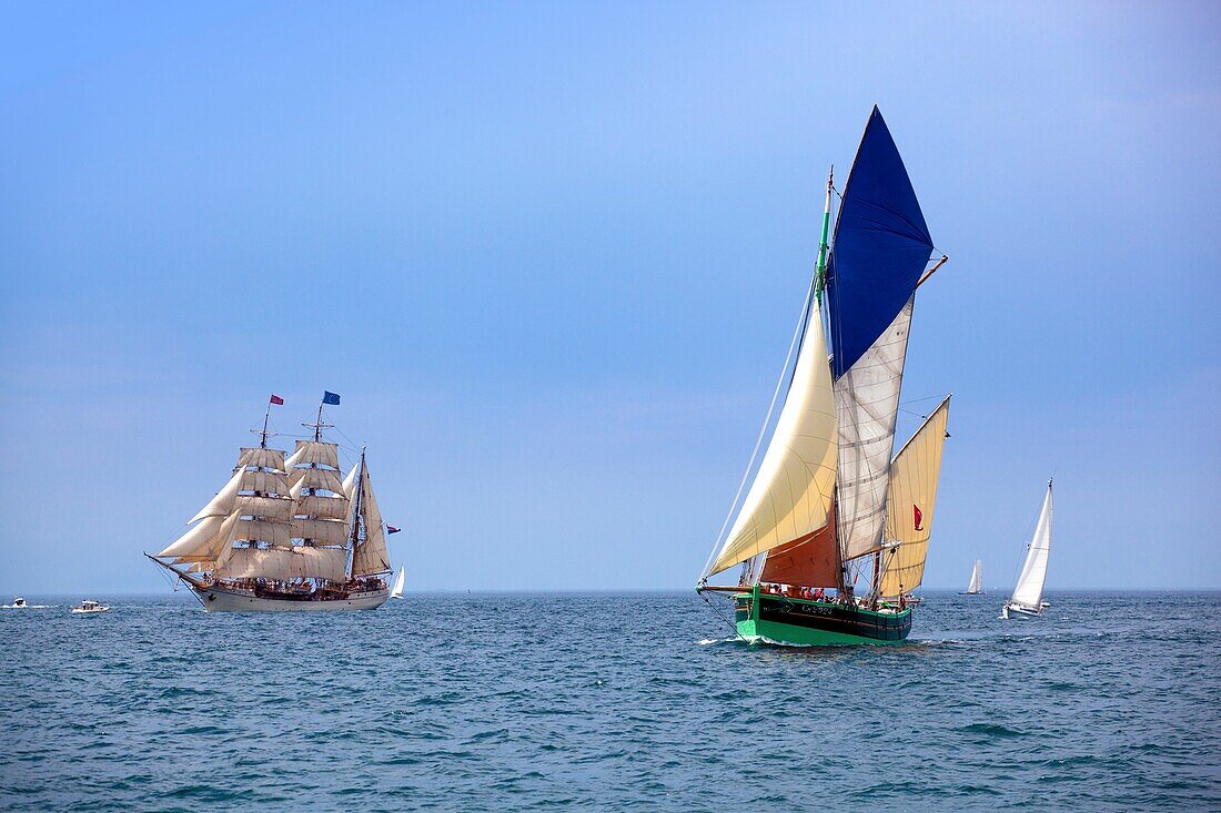 France, Finistère, Brest, EUROPA Netherlands Brest International Maritime Festival 2016\n