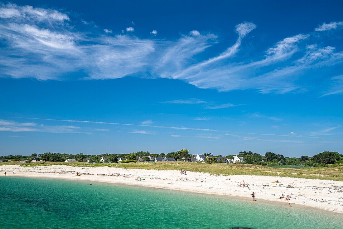 France, Finistere, Tregunc, Trevignon beach\n