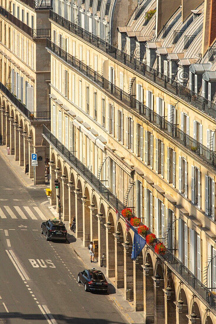 France, Paris, the rue de Rivoli\n