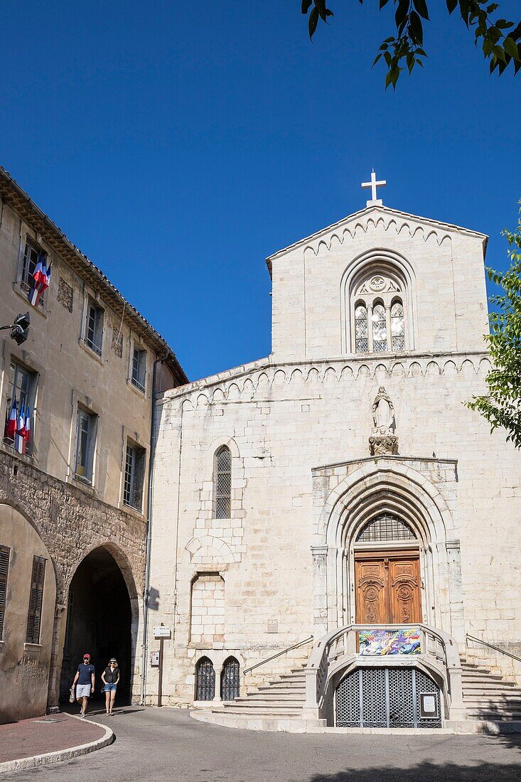 France, Alpes-Maritimes, Grasse, Notre-Dame du Puy cathedral, 13th century\n