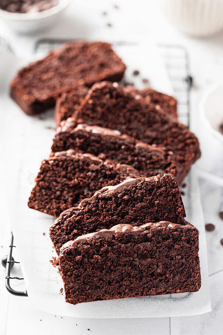 Courgette and chocolate cake