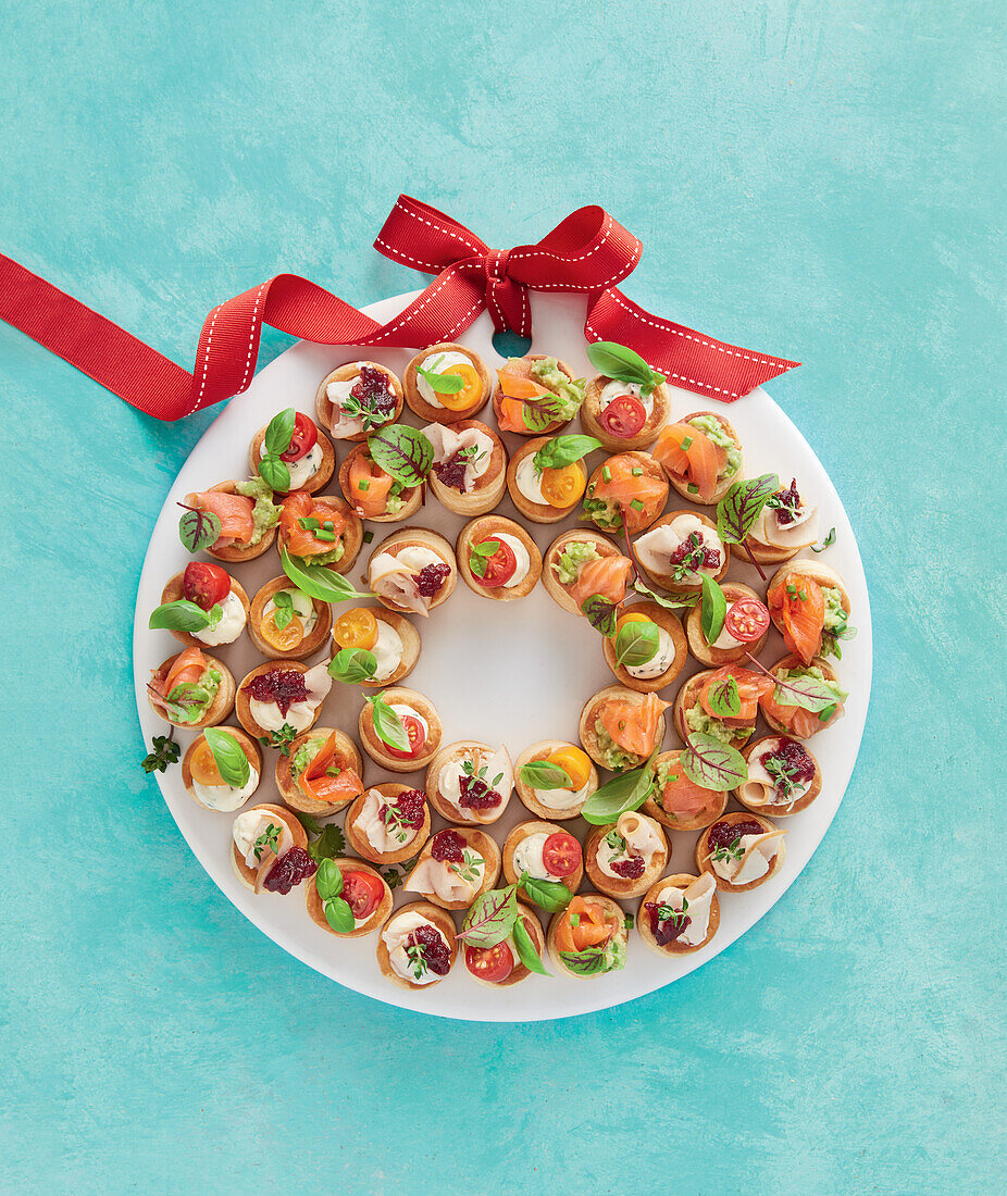 Vol-au-vent wreath