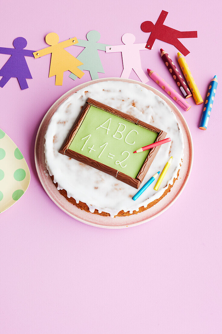 School slab cake