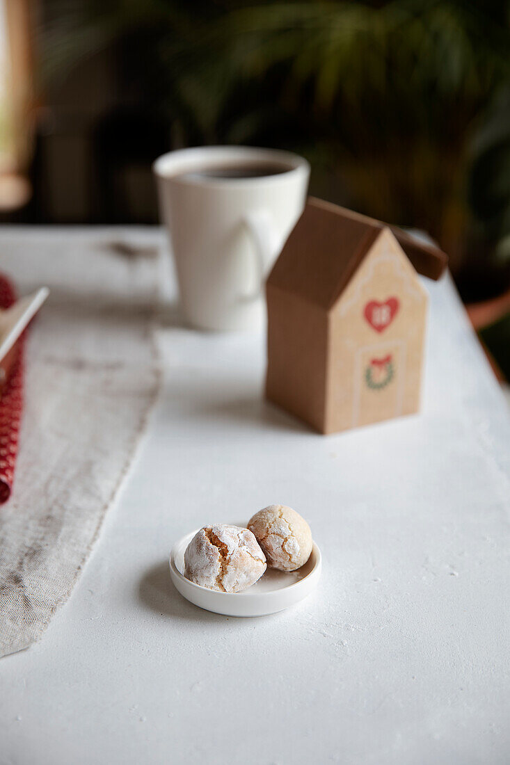 Amaretti zu Weihnachten