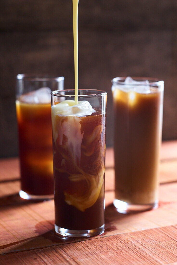 Thai iced coffee