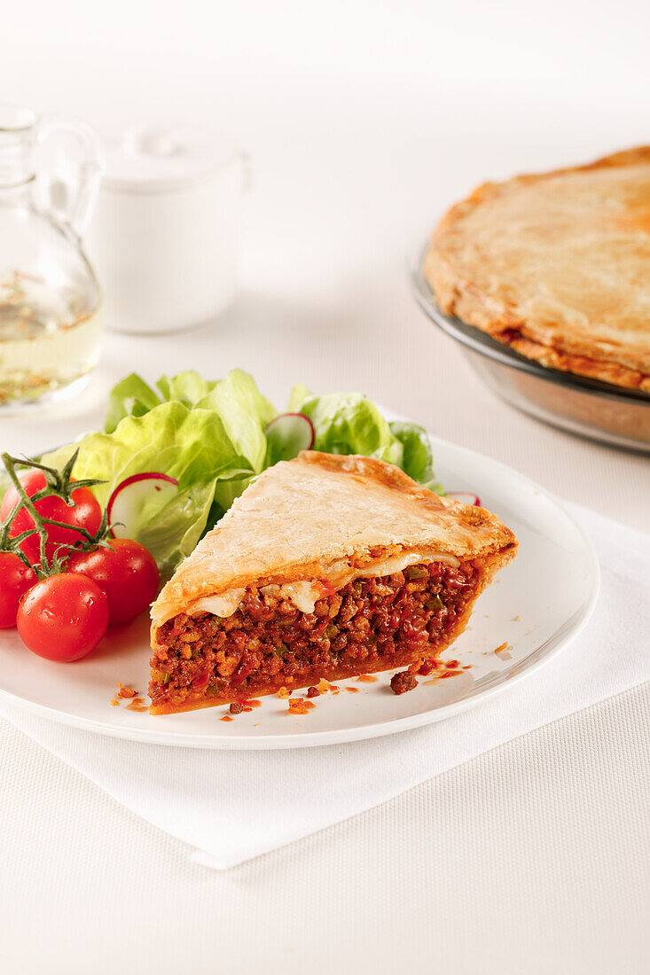 Mexican beef pie