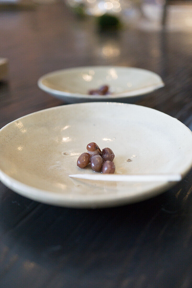 Anko an (red soya bean in sugar, Japanese sweet)