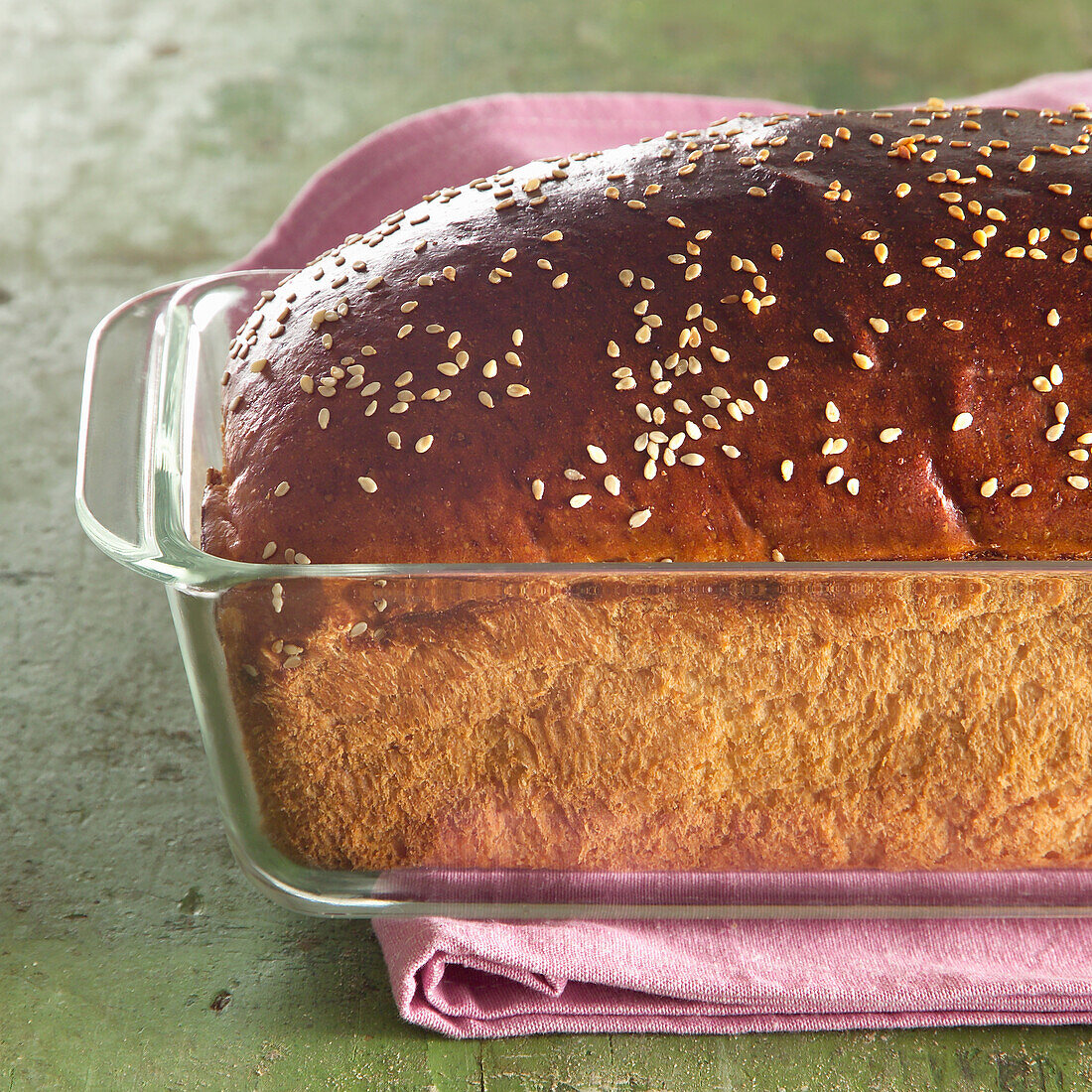 Weizen-Joghurtbrot mit Sesam