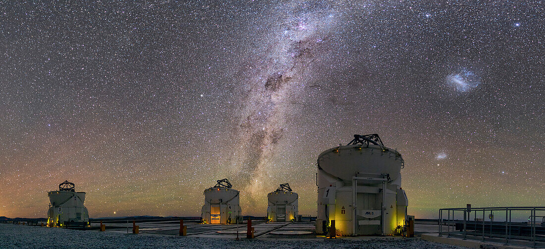 Auxiliary telescopes, Paranal Observatory, Chile