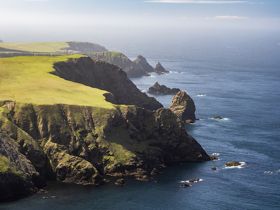 Shetland coast, Scotland, UK