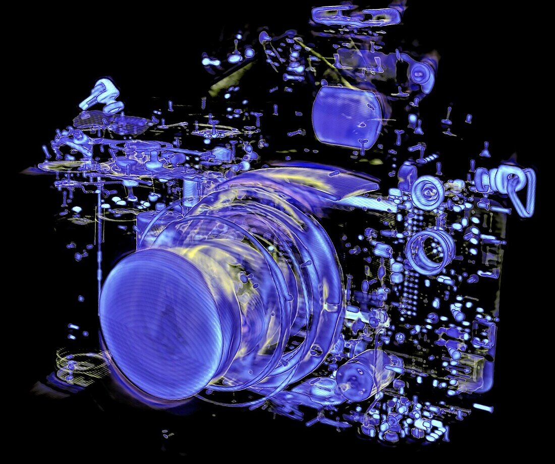 Digital SLR camera, CT scan