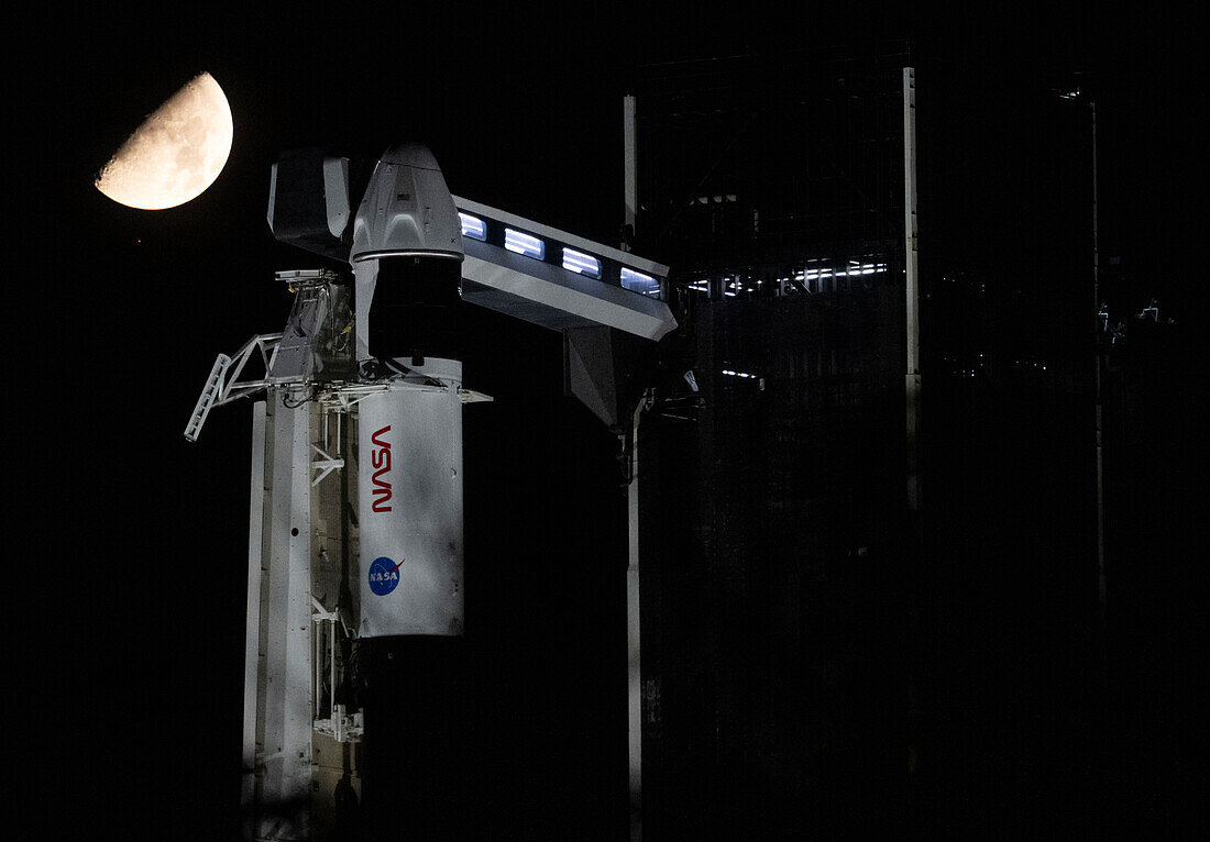 NASA SpaceX Crew-7 mission pre-flight