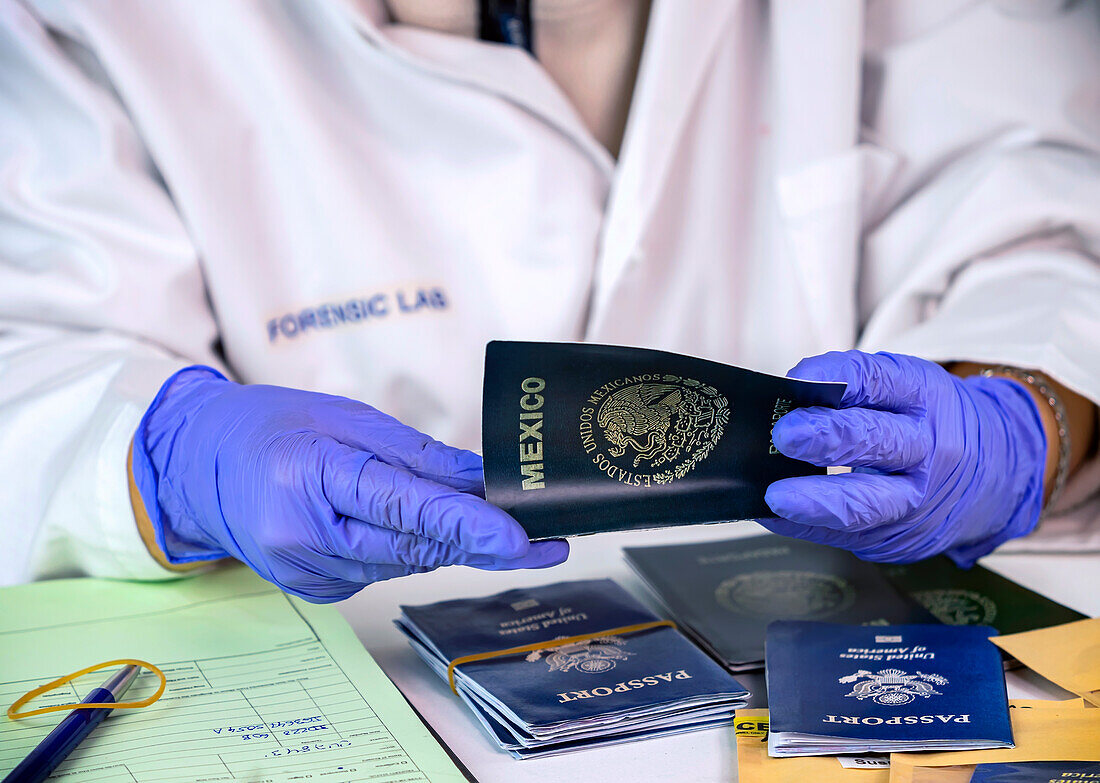 Forensic analysis of passports
