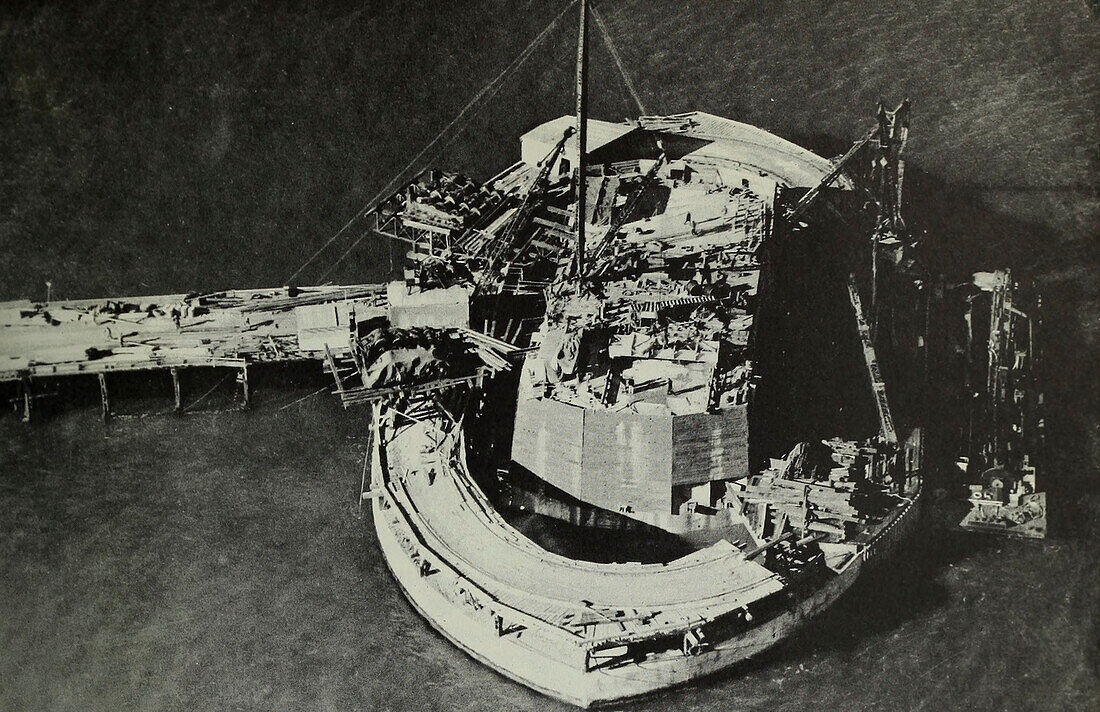 San Francisco Pier and fender, 1937