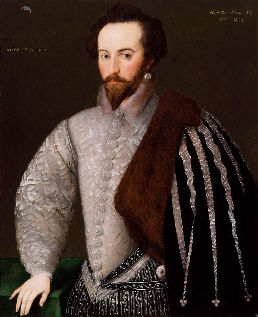 Sir Walter Raleigh, illustration