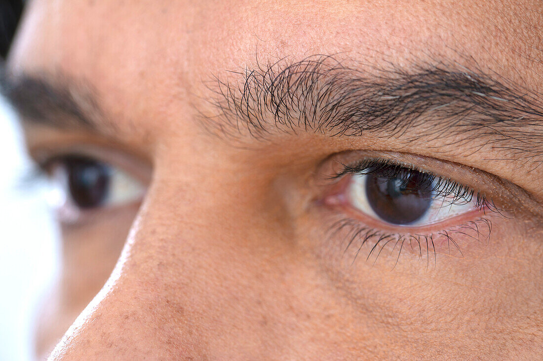 Man's eyes