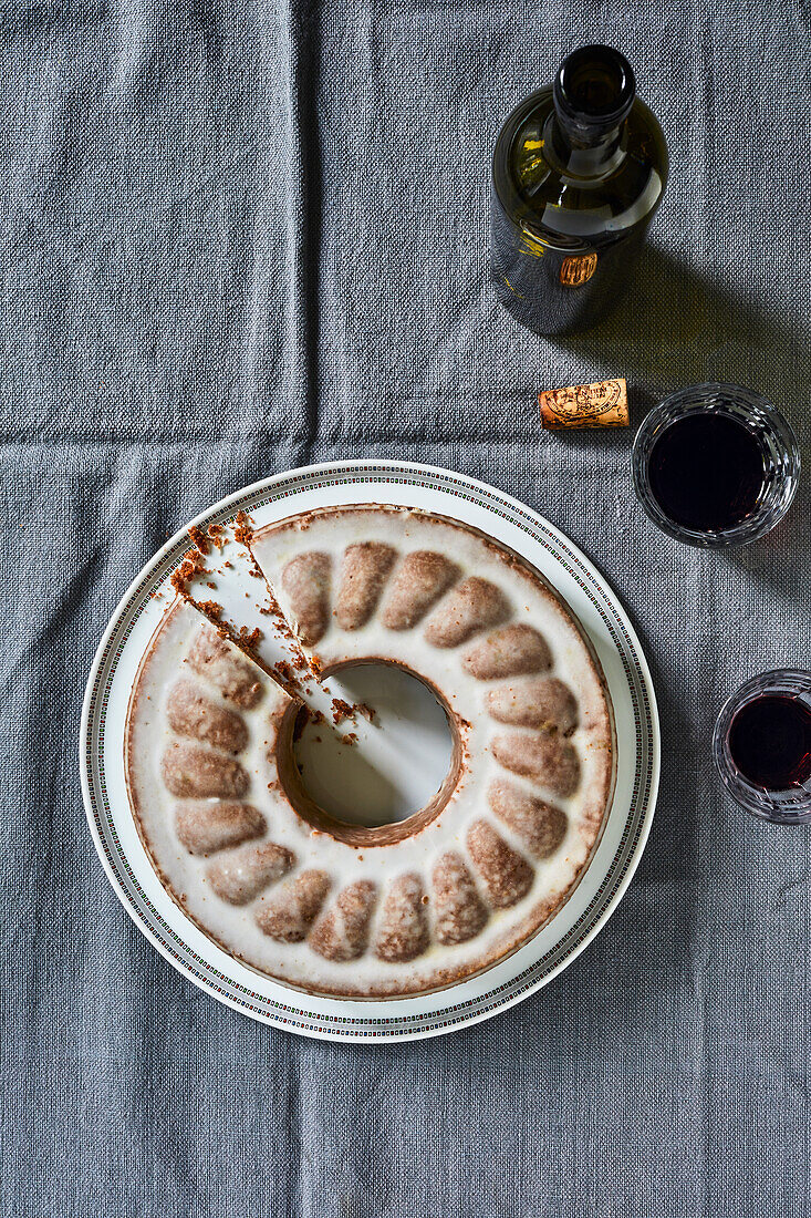 Red wine cake from mum