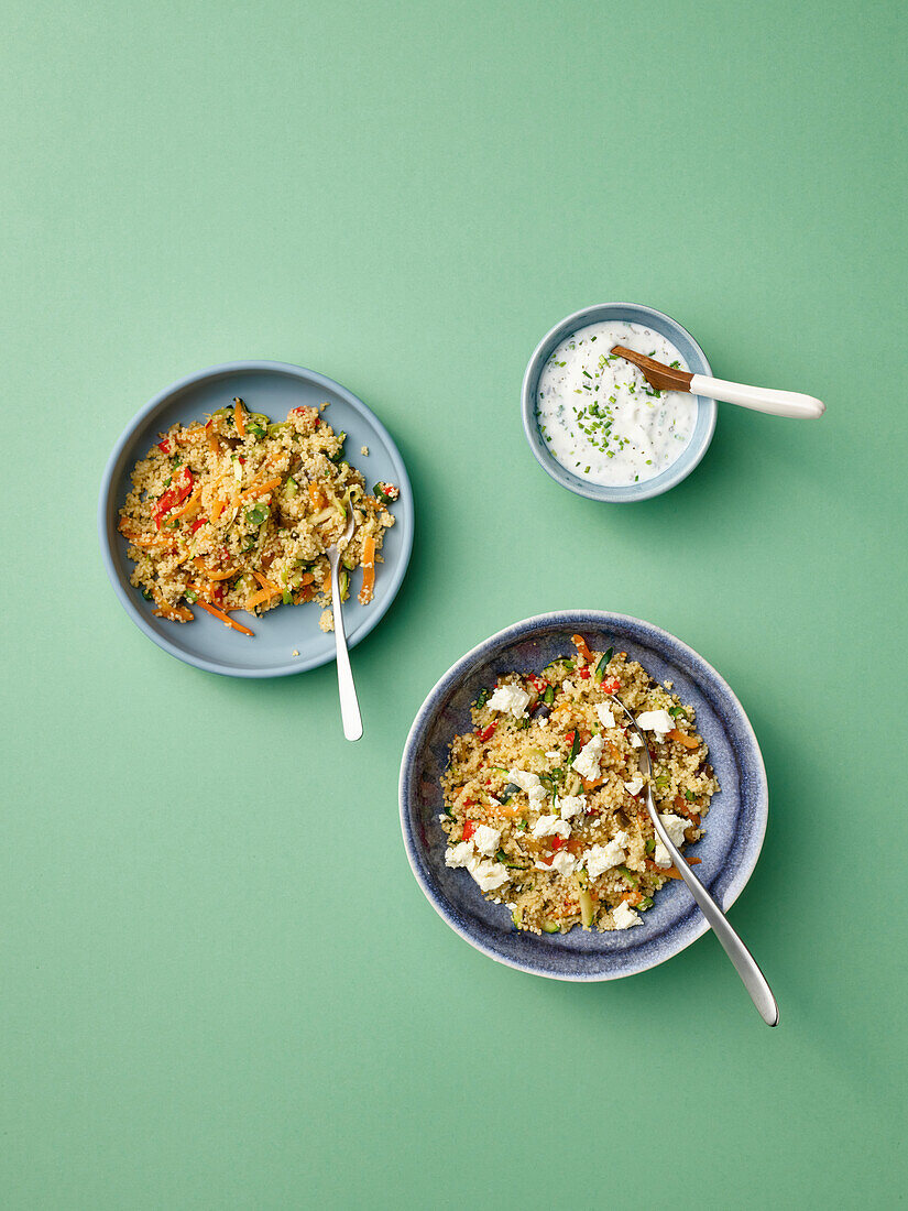 Couscous-Pfanne mit Gemüse