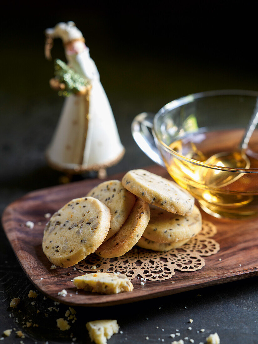 Sunflower cookies with chia