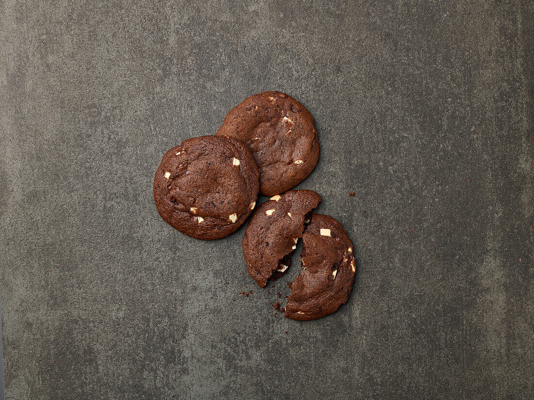 Dark Chocolate Chip Cookies