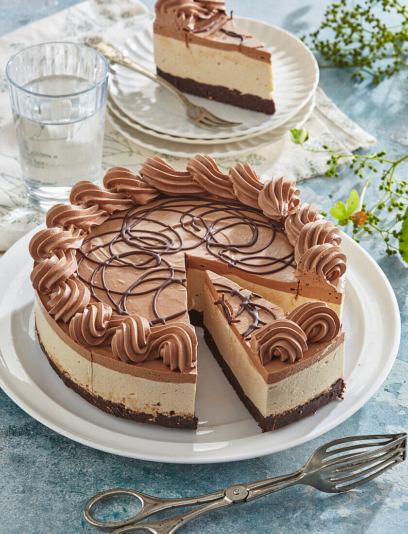 Cappuccino cheesecake