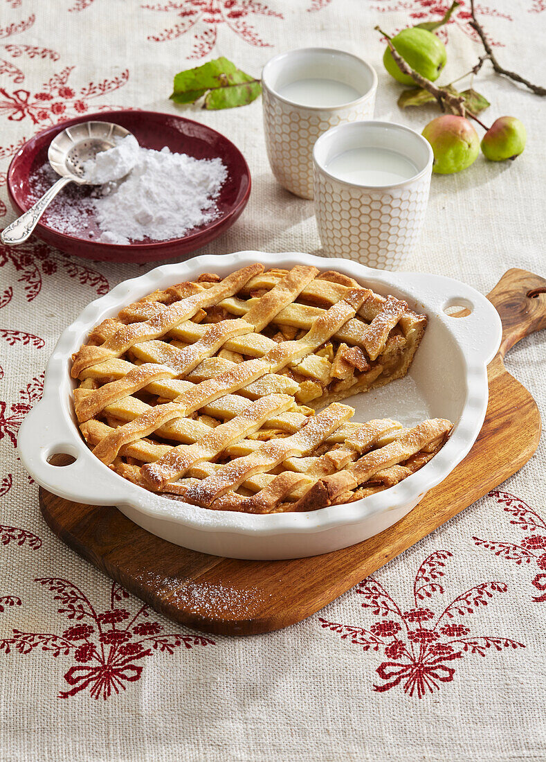 Classic apple pie