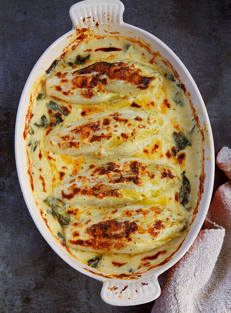 Chicory gratin