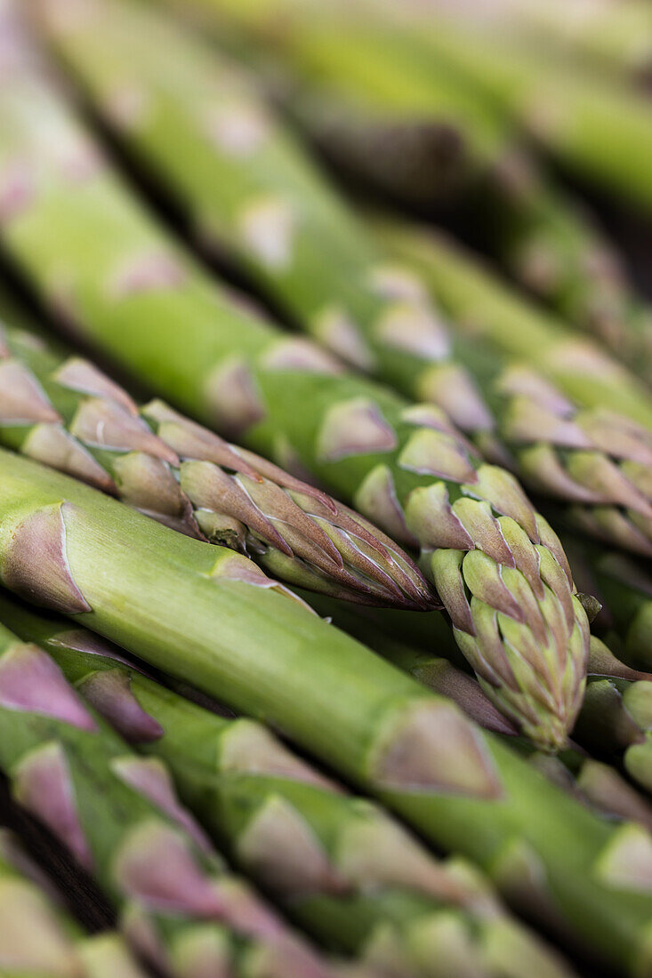 Fresh green asparagus