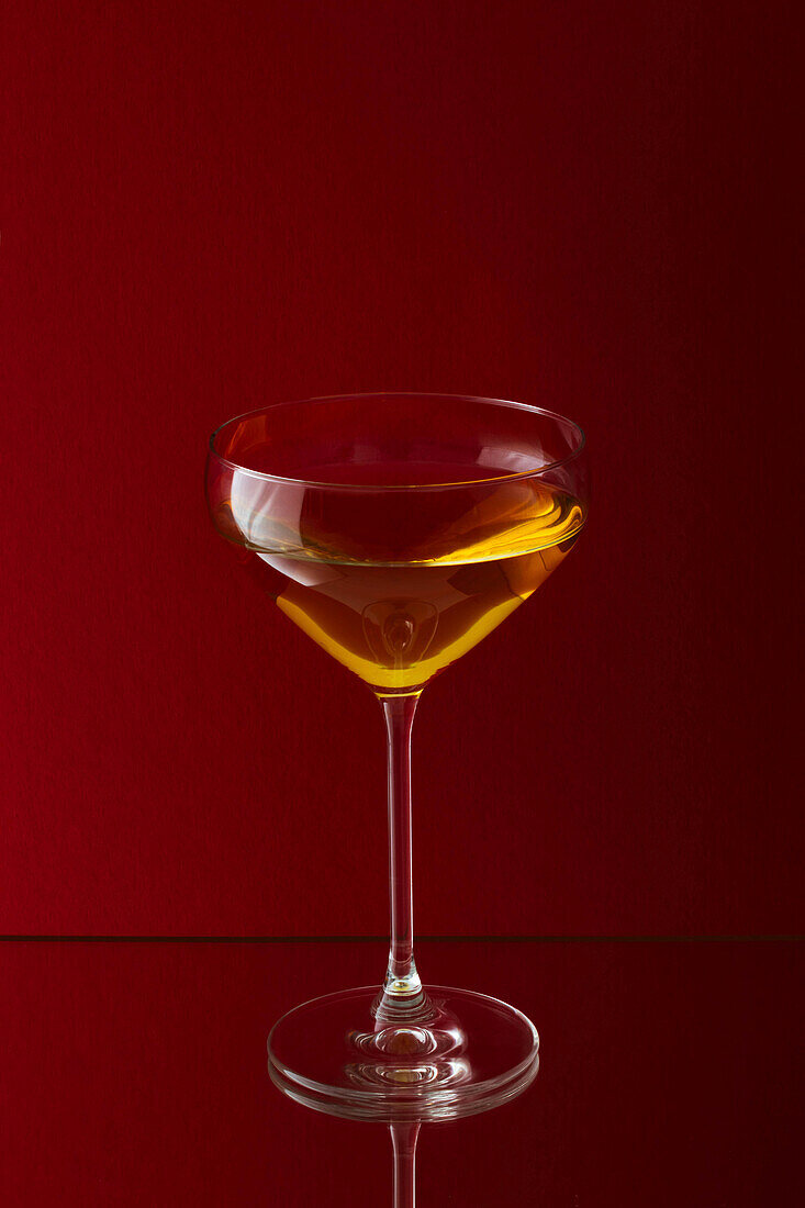 Yellow cocktail