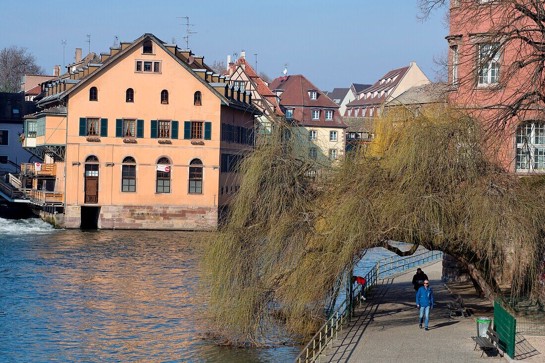 France,Bas Rhin,Strasbourg,old town listed as World Heritage by UNESCO,the Petite France District