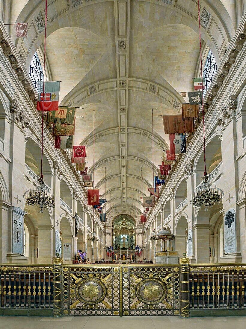 Frankreich,Paris,Weltkulturerbe der UNESCO,Hôtel National des Invalides,Kathedrale Saint Louis des Invalides, auch Soldatenkirche genannt