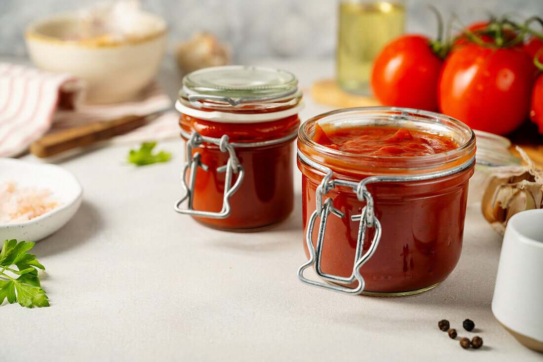 Homemade tomato sauce