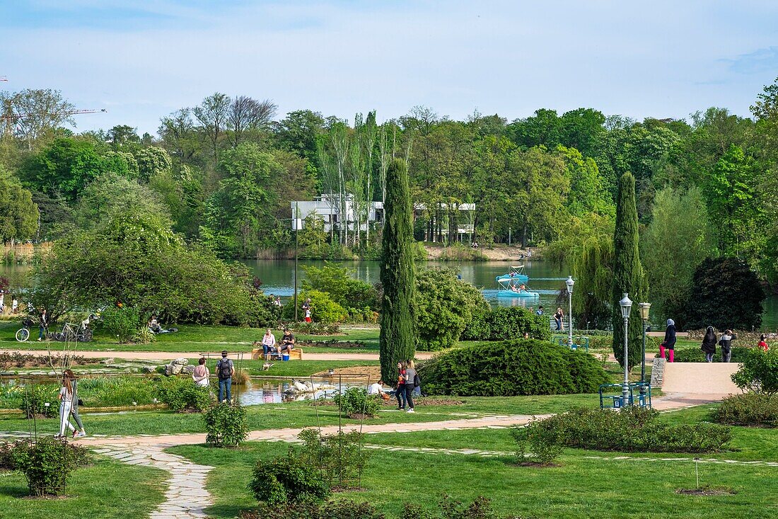 France,Rhone,Lyon,6th arrondissement,Parc de la Tête d'Or (Park of the Golden Head)