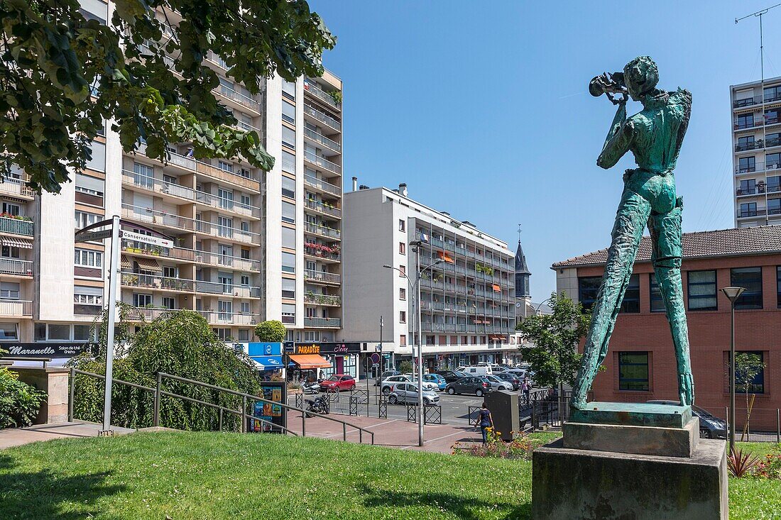 Frankreich,Seine Saint Denis,Rosny sous Bois,Place Carnot