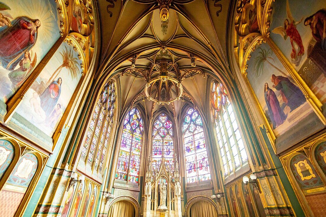 France,Paris,Saint Gervais Square,Saint Gervais Saint Protais Church,Chapel of the Virgin