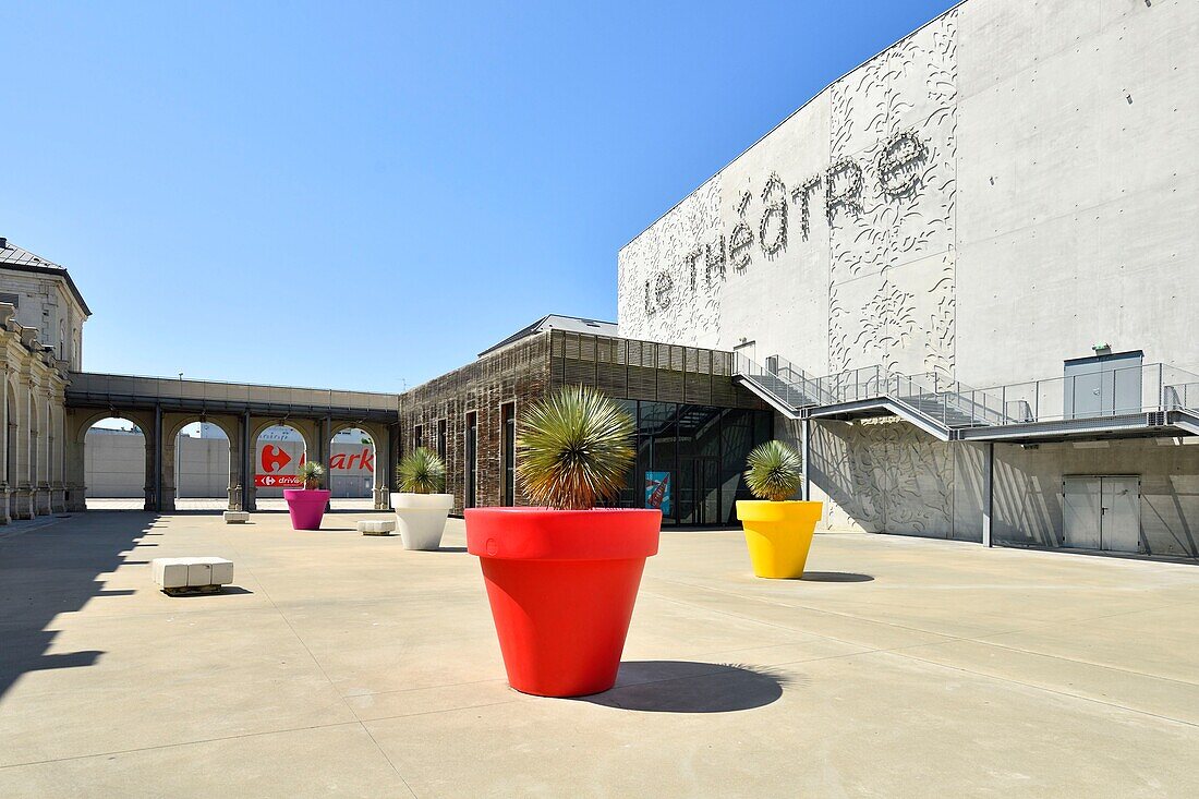 France,Loire Atlantique,Saint-Nazaire,the Theatre by K-architectures agency