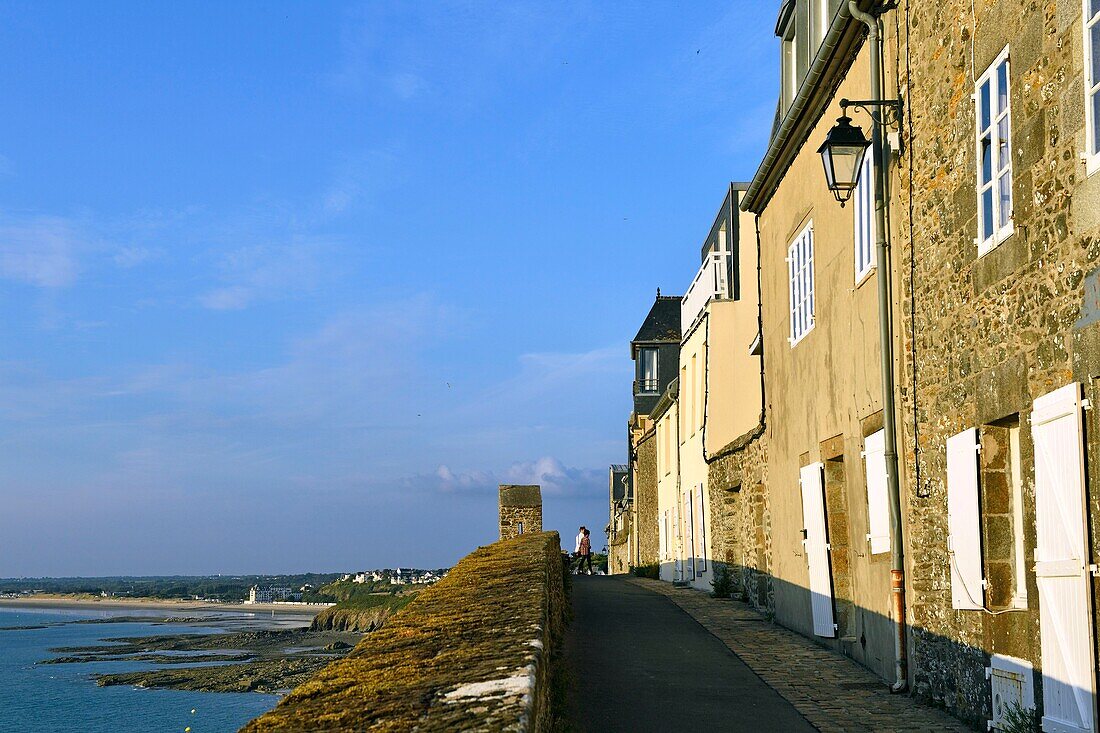 France,Manche,Cotentin,Granville,the Upper Town built on a rocky headland on the far eastern point of the Mont Saint Michel Bay