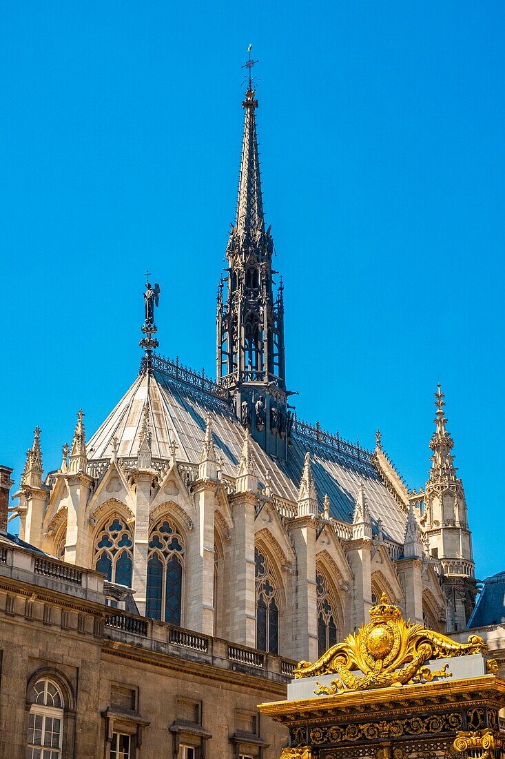 Frankreich,Paris,von der UNESCO zum Weltkulturerbe erklärtes Gebiet,Ile de la Cite,Sainte Chapelle