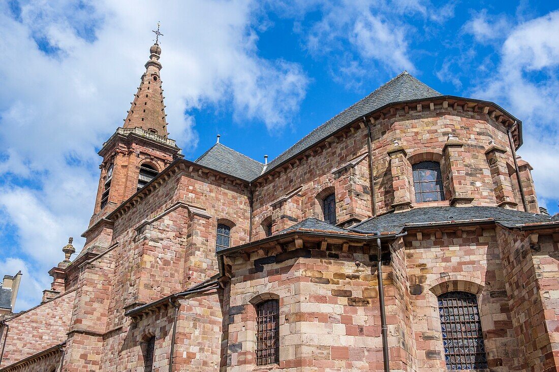 France,Aveyron,Rodez,Saint Amans church