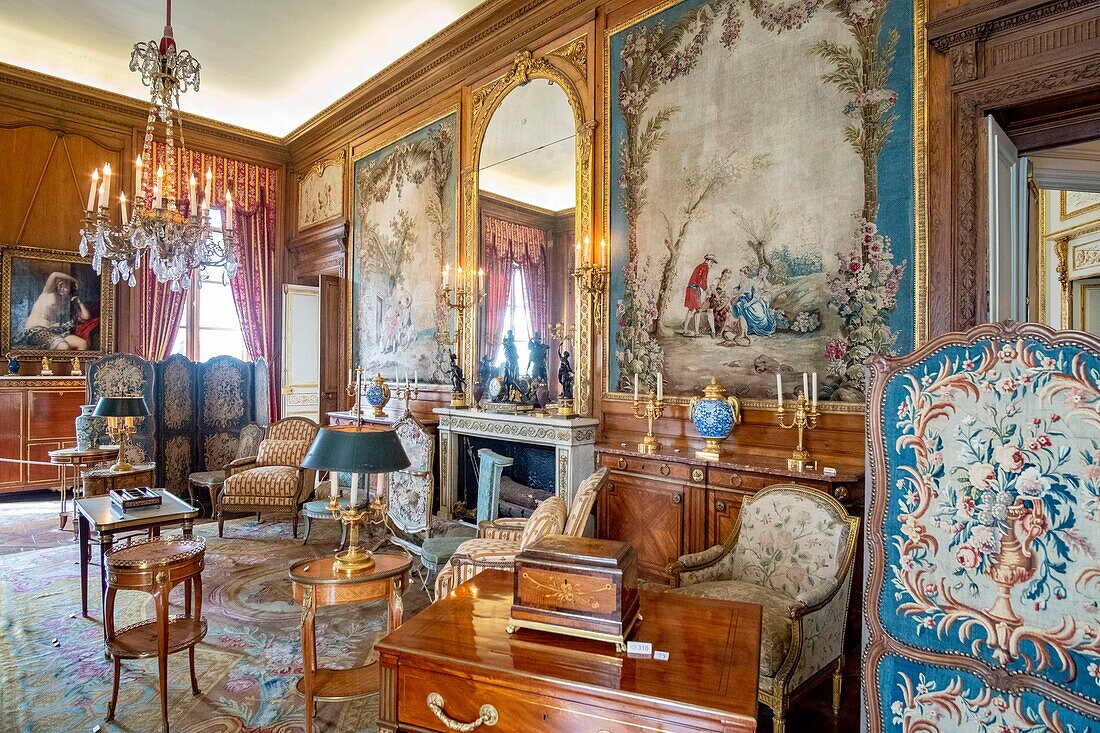 France,Paris,Nissim museum of Camondo,the large office