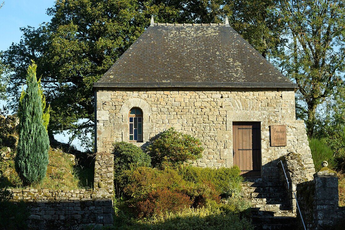 Frankreich,Morbihan,Langonnet,Liberman Eremitage der Abtei Notre-Dame de Langonnet
