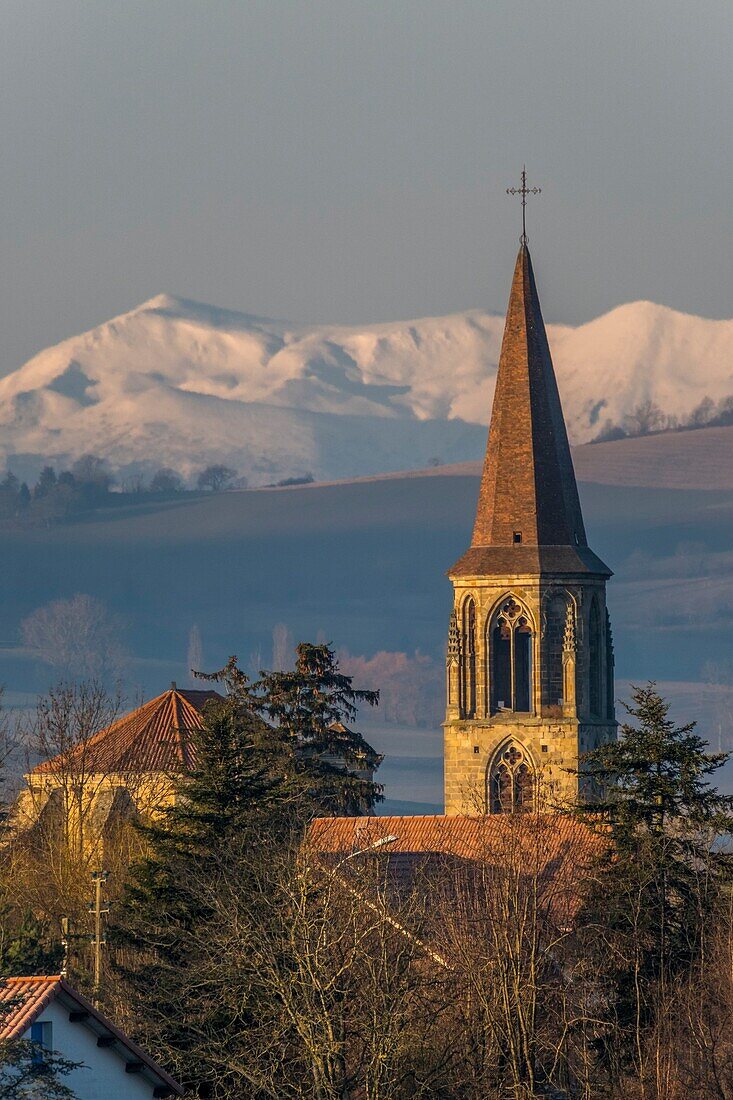 France,Puy de Dome,Billom,Saint Loup church,Livradois Forez Regional Natural Park,Parc naturel régional Livradois Forez