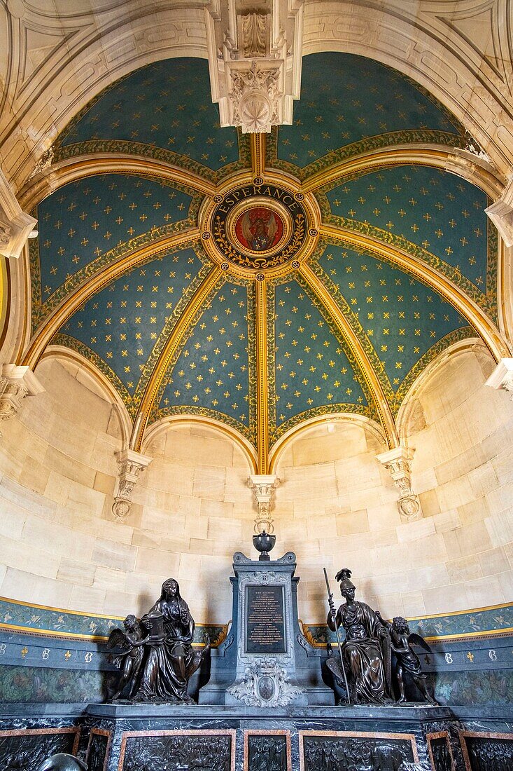 France,Oise,Chantilly,the castle of Chantilly,the museum of Conde,the Chapel