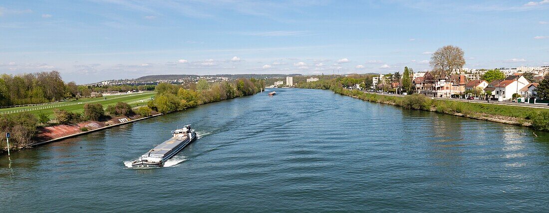 France,Yvelines (78),Maisons-Laffitte,Racetrack and Seine river