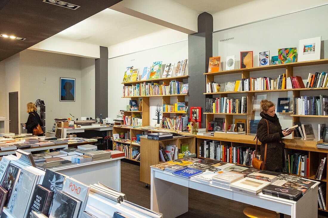 France,Paris,the Comete bookstore