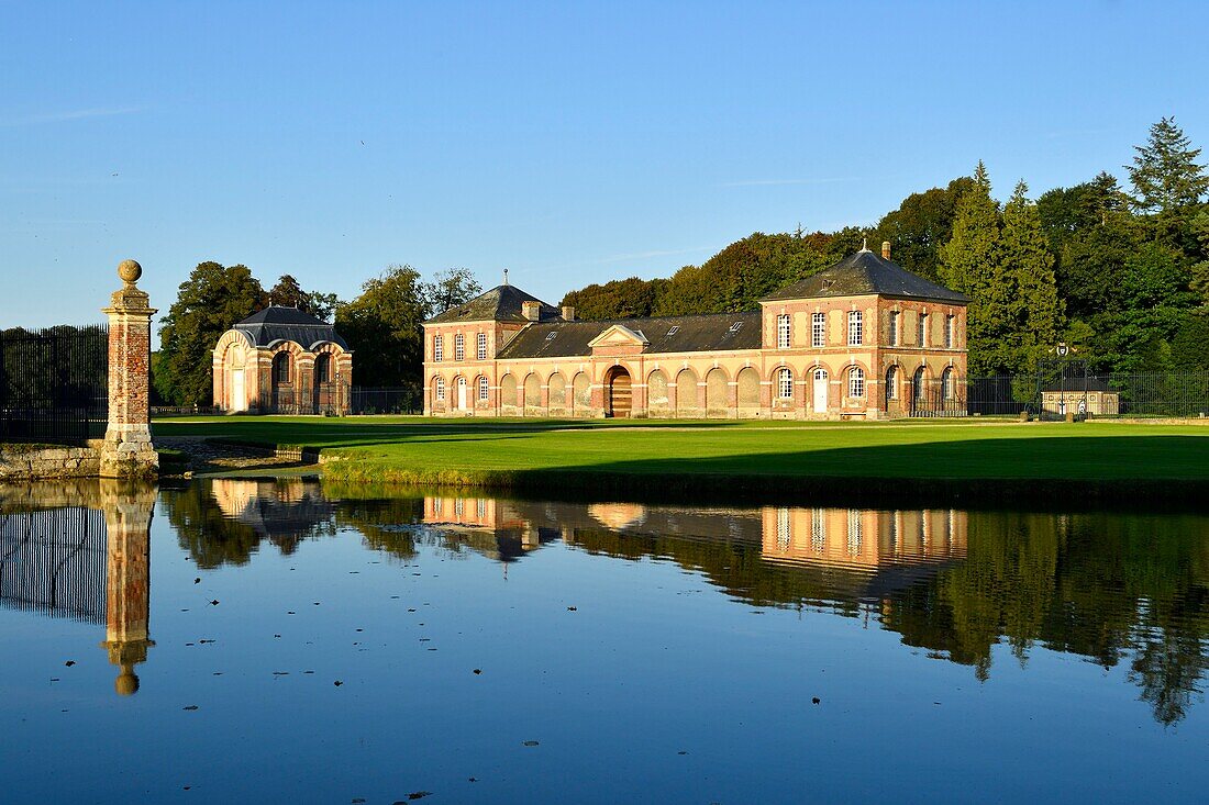 Frankreich,Seine Maritime,Pays de Caux,Cany Barville,das Cany-Schloss