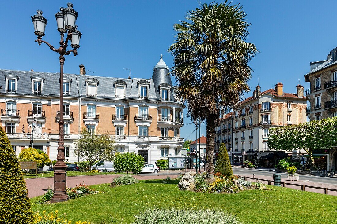 Frankreich,Seine Saint Denis,Le Raincy,Allee Baratin,Allee des Widerstandes